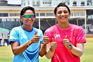 Smriti Mandhana  Harmanpreet Kaur  भारतीय महिला क्रिकेटर  स्मृति मंधाना  हरमनप्रीत कौर  Cricket News  Sports News in Hindi  खेल समाचार