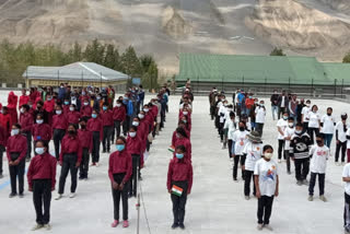 National Anthem in Kullu, कुल्लू में राष्ट्रगान