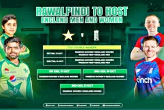 England match against Pakistan  England  Pakistan  Cricket News  Rawalpindi  रावलपिंडी  पाकिस्तान  इंग्लैंड  इंग्लैंड की पुरुष टीम  इंग्लैंड की महिला टीम  Sports News in Hindi  खेल समाचार  इंग्लैंड एंड वेल्स क्रिकेट बोर्ड