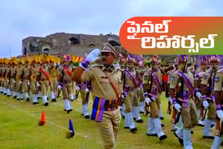 PARADE Rehearsal AT GOLKONDA