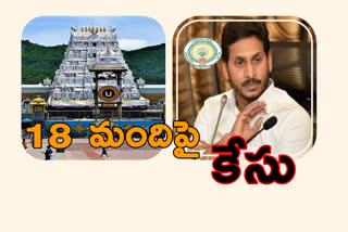 social meida posts against ttd and ap government