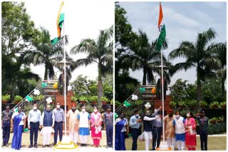 Flag hoisting program organized