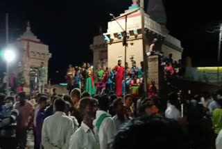 people violate covid rules in durgadevi fest of belagavi