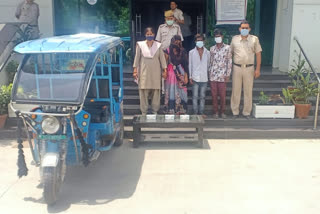 robbed with elderly woman near iskcon temple DWARKA