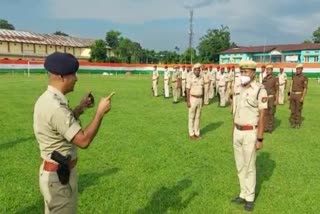 কলিয়াবৰত স্বাধীনতা দিৱসৰ প্ৰস্তুতি নিৰীক্ষণ আনন্দ মিশ্ৰৰ