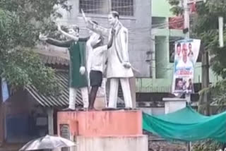 National leaders statues clean