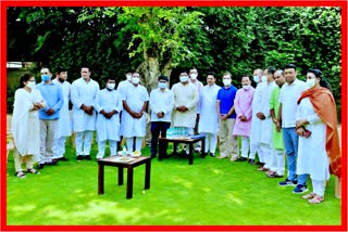 assam pradesh congress meeting with sonia and rahul gandhi in delhi