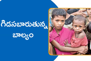 Decreased growth in children lack of malnutrition