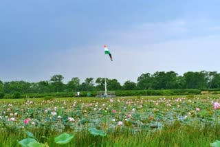 second highest flag hoisted at khumtai in golaghat district