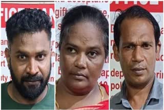 Three arrested with 10.5 kg cannabis in Malappuram Manjeri  Three arrested with cannabis in Malappuram Manjeri  Three arrested with cannabis in Malappuram  Three arrested with cannabis in Manjeri  മലപ്പുറം  മഞ്ചേരിയില്‍ 10.5 കിലോ കഞ്ചാവുമായി വീട്ടമ്മയടക്കം മൂന്ന് പേര്‍ പിടിയില്‍  മഞ്ചേരിയില്‍ കഞ്ചാവുമായി മൂന്ന് പേര്‍ പിടിയില്‍  കഞ്ചാവ്  കഞ്ചാവ് പിടിയിൽ  മലപ്പുറം കഞ്ചാവ് വാർത്ത  മഞ്ചേരി എക്‌സൈസ്