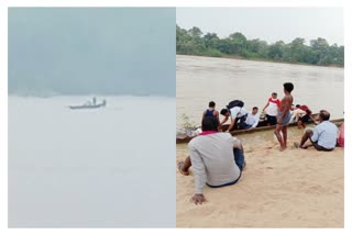Boat capsizes in Indravati river
