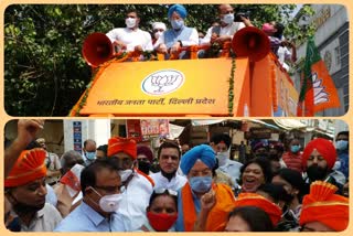 Hardeep Singh Puri pays obeisance at Fateh Nagar Gurdwara