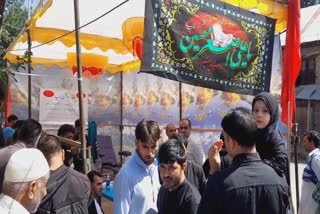 پلوامہ: محرم الحرام کے پیش نظر خون عطیہ کیمپ کا انعقاد