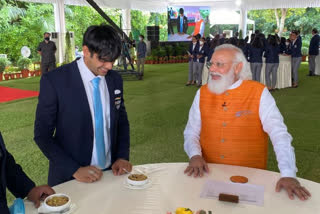 PM modi neeraj chopra churma