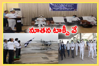 New taxiway start at Visakhapatnam Airport