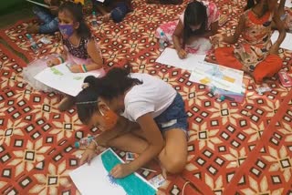 Naad Foundation organized drawing competition