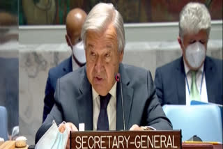 UN security council on Afghanistan  Taliban  refugee situation in Afghanistan  António Guterres  UNSC emergency meeting  അഫ്ഗാനിസ്ഥാനിലെ അവകാശ ലംഘനങ്ങൾ  അഫ്ഗാനിസ്ഥാനിലെ താലിബാൻ അധിനിവേശം  യുഎൻ സുരക്ഷാ കൗൺസിലിൽ