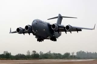 indian air force c 17 aircraft has taken off from kabul