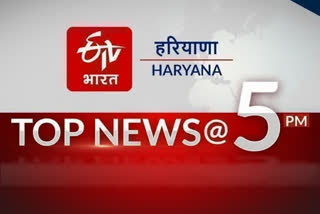 HARYANA TOP TEN NEWS 5 PM 17 AUGUST 2021