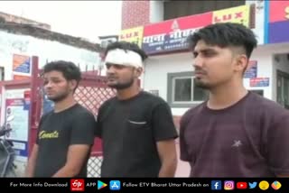 attack on three youth returning from rally on bjp state president swatantra dev singh