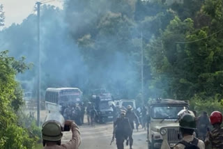 Assam-Mizoram border