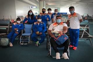 Tokyo Paralympics: ଟୋକିଓରେ ପହଞ୍ଚିଲା ପ୍ରଥମ ଭାରତୀୟ ପାରାଲମ୍ପିଆନ୍ ଗ୍ରୁପ୍