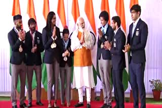 Watch! PM Modi's memorable interaction with Olympians