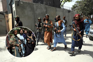 Taliban fighters patrol in Kabul,ಗಸ್ತು ತಿರುಗುತ್ತಿರುವ ತಾಲಿಬಾನ್​ ಉಗ್ರರು