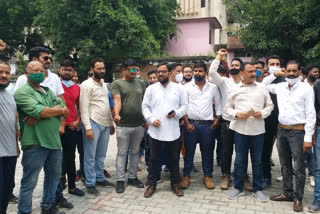 Upal employees protest