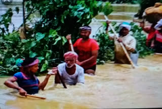 बाढ़ से प्रभावित