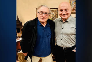 Anupam Kher with Robert De Niro