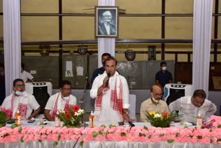 chief-minister-dr-himanta-biswa-sarma-visit-jorhat-with-several-agendas-etv-bharat-assam