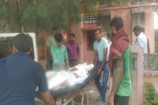 road accident in bansur, बानसूर में सड़क हादसा