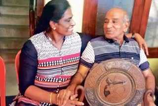 PT Usha condoles with heartleft message for demise of  Coach OM Nambiar