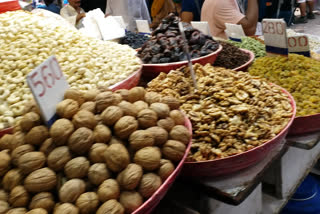 Rising prices of dried fruits