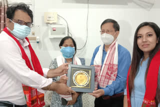 BANGLADESH ASST. HIGH COMMISSIONER VISIT KARBI ANGLONG ETV BHARAT ASSAM NEWS