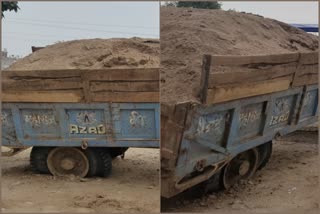 illegal gravel transport, Rajasthan News