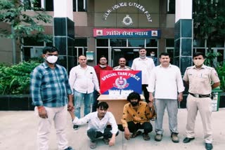 Encounter of miscreants of Haryana with police team of Dwarka Special Task Force Two armed crooks arrested