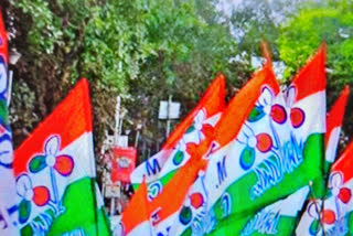 protest against newly elected tmc block president nazrul haq in basirhat