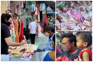 Delhi markets lit up as Raksha Bandhan festival approaches
