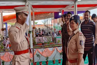 Viral picture of DSP son and ASI mother salute each other go viral