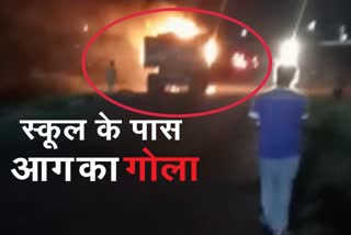 flames-in-hyva-vehicle-in-dhanbad