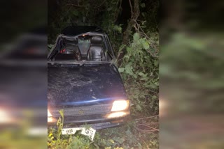 car fell into gorge in lana baka nahan