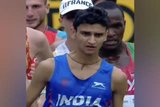 Amit khatri Wins Silver  10000m Race Walk  Athletics U 20 Championships  भारतीय धवाक अमित खत्री  Indian Athlete  Athletics Federation Of India  World U 20 Athletics Championships