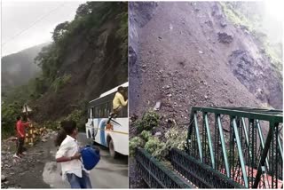 Video of Landslide in Nainital veerbhatti-area