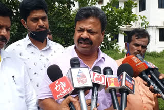 MLA MP Renukacharya Tang to Opposition party leader Siddaramaiah