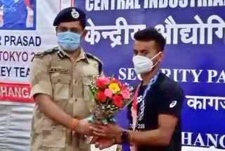 CISF honored Vivek Sagar