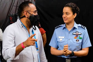 Clad in IAF uniform, Kangana Ranaut gears up to shoot upcoming film 'Tejas'