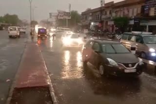 Barmer news, rain in Barmer