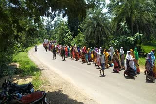 Villagers of Koylibeda area opened front